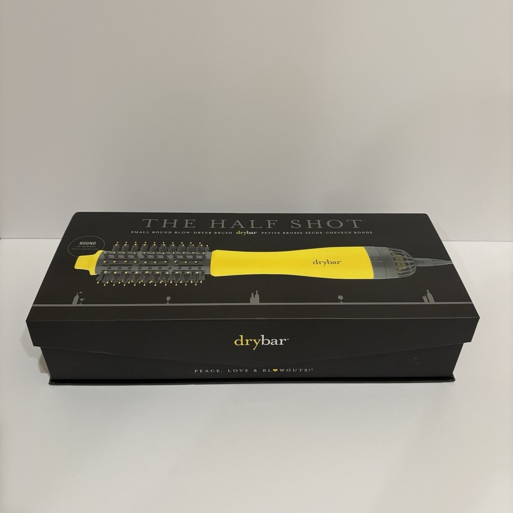 Drybar The Single Shot Round Blow-Dryer Brush for Faster Blowouts NEW